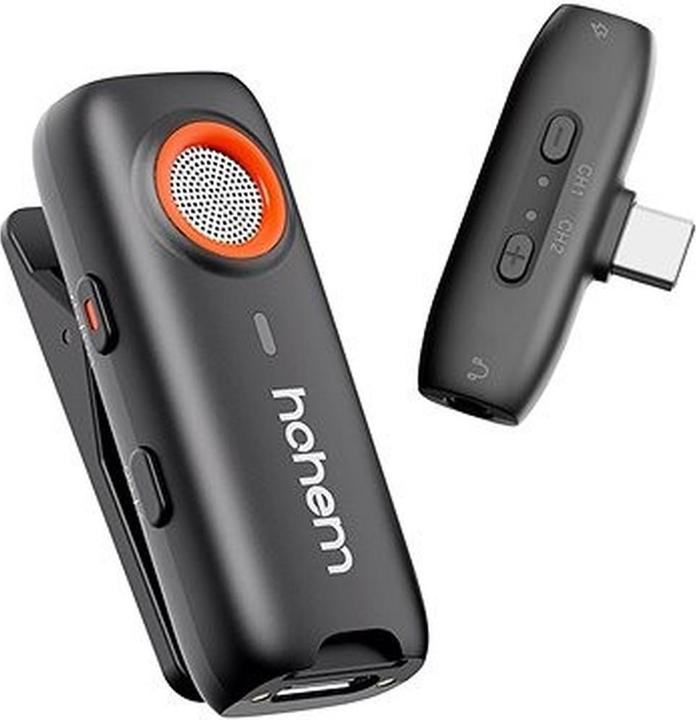 Hohem MIC-01 (1TX + 1RX) - Type C (black)