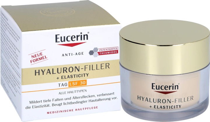Image du produit Eucerin HYALURON-FILLER + ELASTICITY Soin de jour SPF 30 (50 ml, Crème de jour, SPF 30)