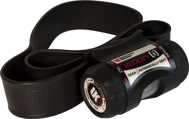 UK Stirnlampe 3AAA Vizion (i) ATEX, schwarz (65 lm)