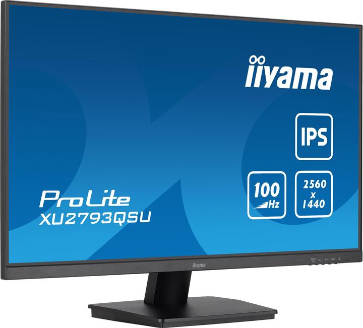 Image du produit iiyama TFT 27,0/68,5cm ProLite XU2793QSU *noir* 16:9 (2560 x 1440 pixels, 27")