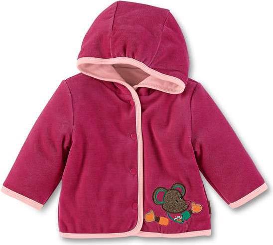 Actual product image Sterntaler Hooded jacket Mabel raspberry winter (50)