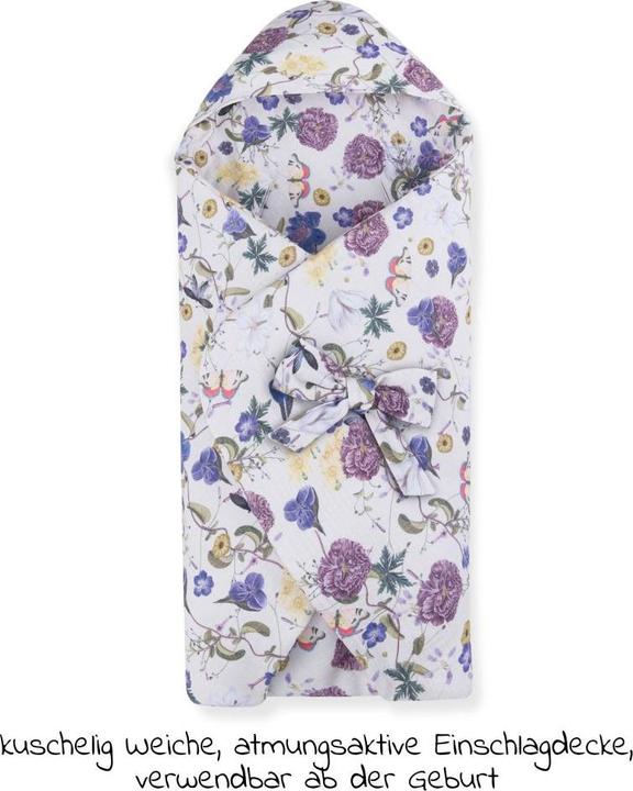 Image du produit Hauck Snuggle so Cosy Beige Floral (75 x 75 cm)