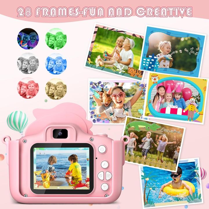 Actual product image Aissom Kinderkamera Dinosaurier
