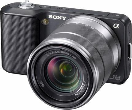 Immagine prodotto Sony NEX-3K, 14 MP, 7 fps, filmati HD, KIT 18-55 mm, nero