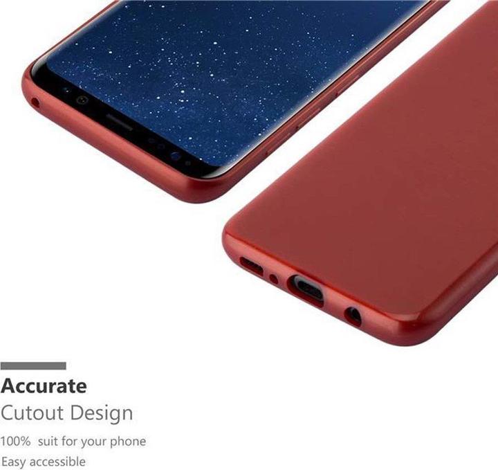 Actual product image Cadorabo TPU Brushed Cover (Samsung Galaxy S8+)