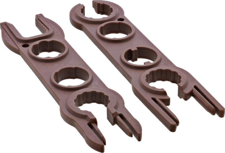 Produktbild InLine Montageschlüssel für Solarstecker (MC4 / PV4) 2er Set (Solaranlage Montagematerial)