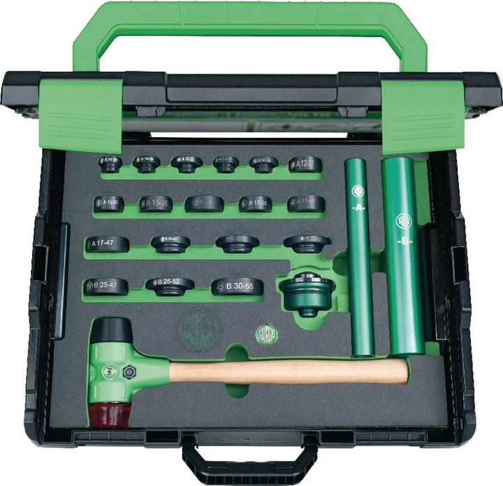 Actual product image Kukko Roller bearing installation tool set K-71-L