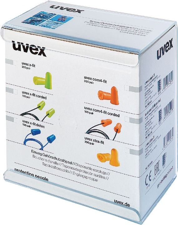 Productafbeelding Uvex Safety x-fit oordopjes 37 dB schuim (200 paar) (400 x)
