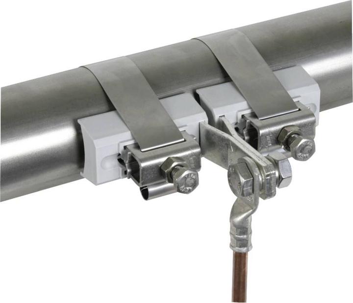 Dehn Bandrohrschelle 540801 M10 Cu/gal Sn-NIRO f. Ex-Bereich