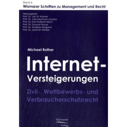 Internet-Versteigerungen, Fachbücher