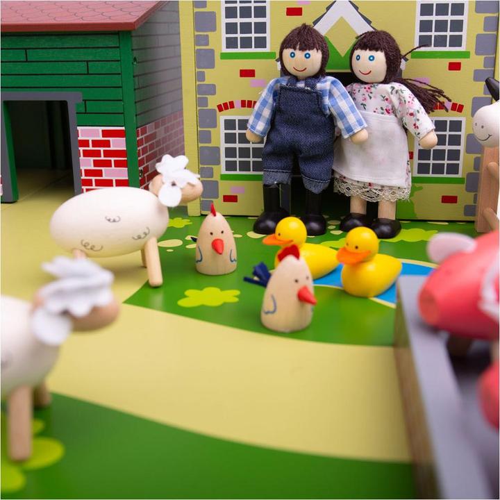 Image du produit Bigjigs Tidlo La ferme en bois d'Oldfield