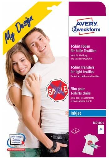 Produktbild Avery Textilfolie für leichte Textilien