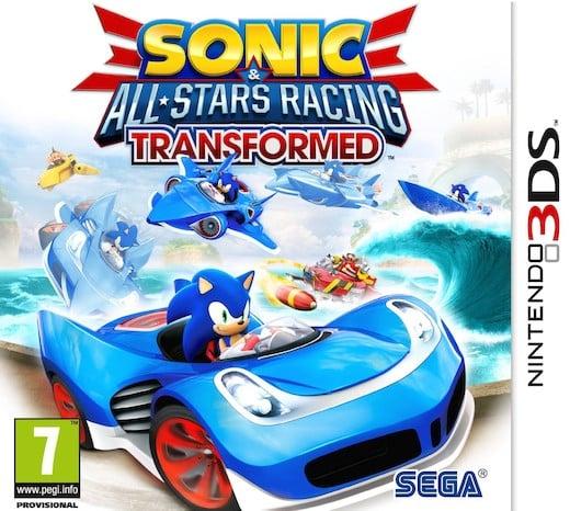 Image du produit Sega Sonic & All-Stars Racing Transformed, 3DS Standard Multilingue Nintendo 3DS (3DS)