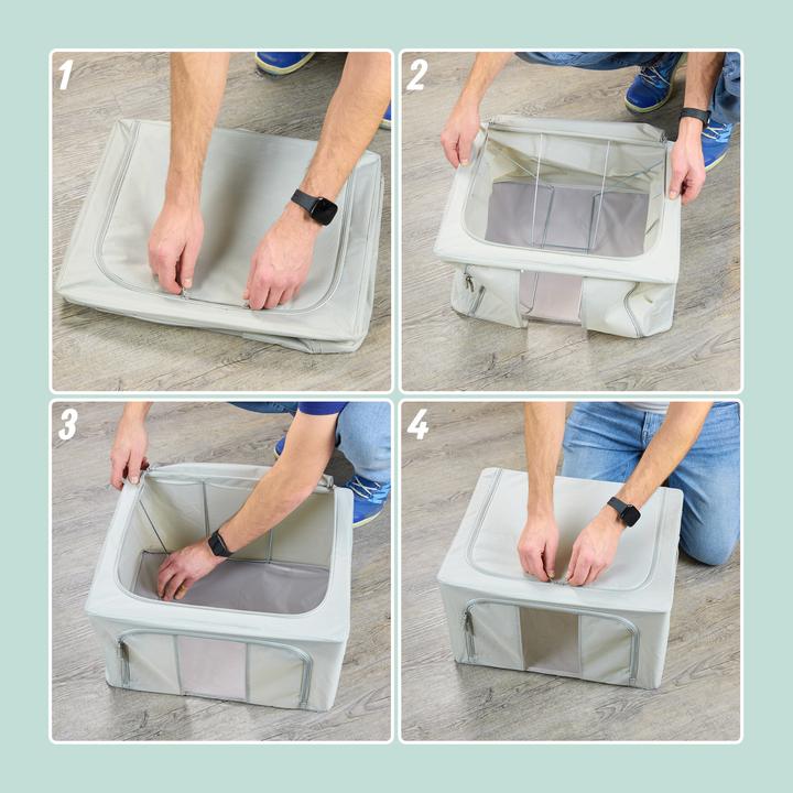 Actual product image Relaxdays Storage bag set (60 x 42 x 40 cm, 100 l)