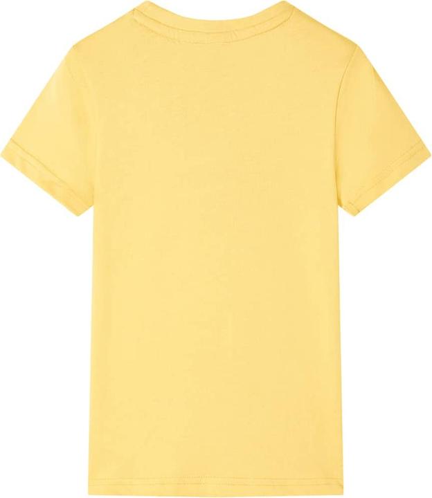 Produktbild vidaXL Kinder-T-Shirt Helles Ocker 104,Material: 100