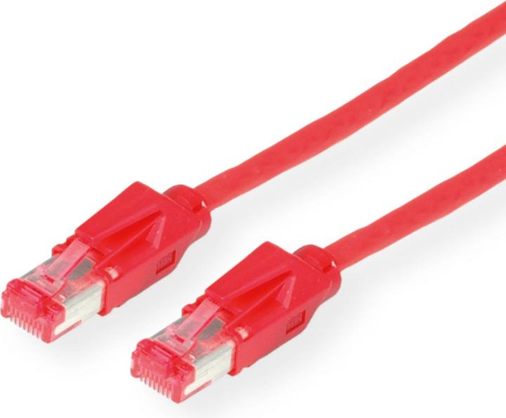 Image du produit Draka Câble patch S/FTP Cat. 6 H, 2 m, rouge (PiMF, CAT6, 2 m)