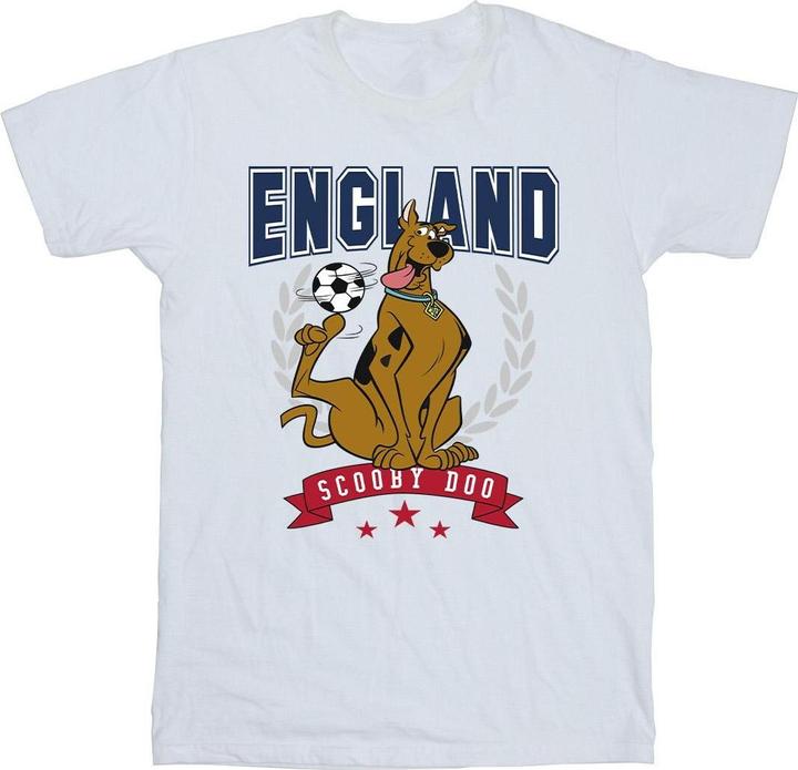 Actual product image Scooby Doo Mens England Football T-Shirt (5XL)