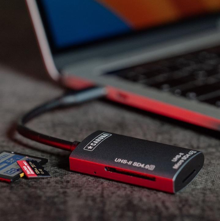 Image du produit Caruba Lecteur de cartes SD 4.0 USH II + Micro SD