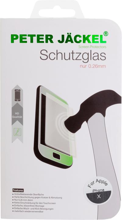 Peter Jäckel Protettore di vetro HD (1 Pezzo/i, Apple iPhone 11 Pro, Apple iPhone XS, Apple iPhone X)