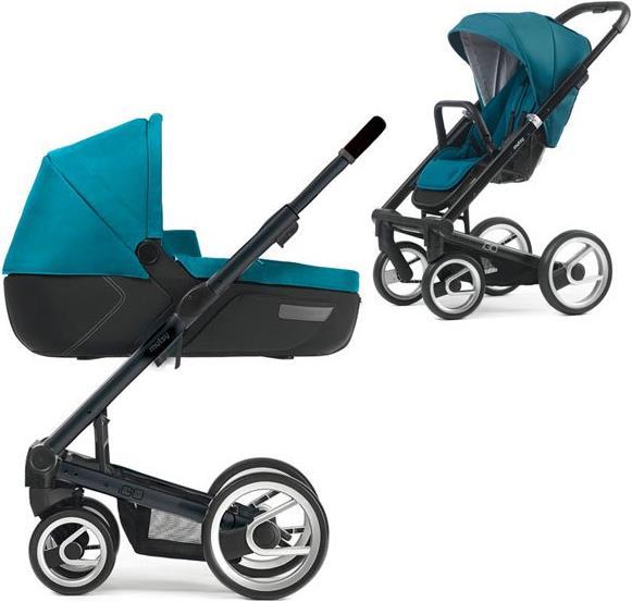 Produktbild Mutsy Kinderwagen IGO black lite aqua
