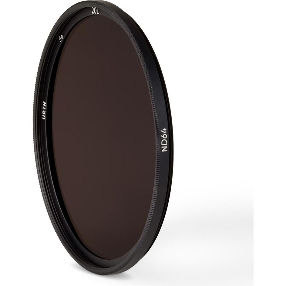 Thumbnail - Urth 86mm ND64 (6 Stop) Lens Filter (Plus+) (ND- / Graufilter, 86 mm), Objektivfilter