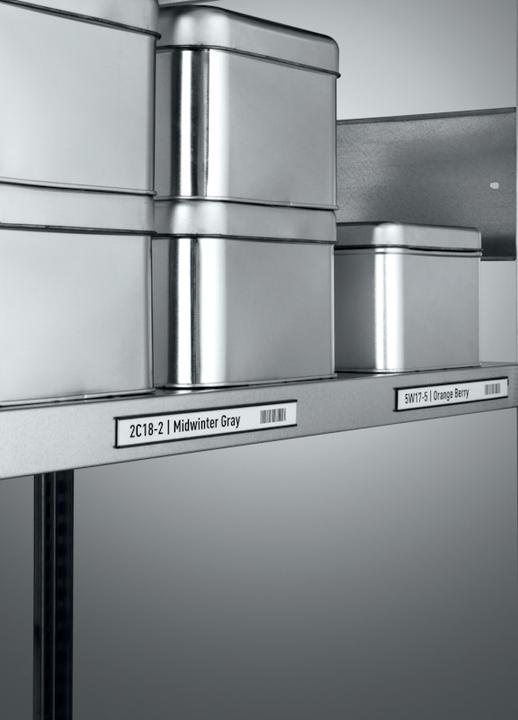 Actual product image Durable C profile magnet.40mmx20cm anth