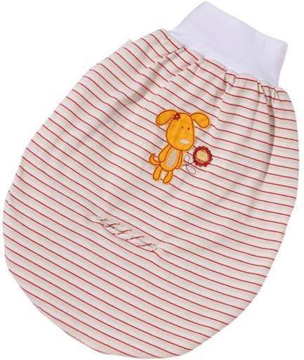 Produktbild easy baby Strampelsack mit Teddyfleece Stripes ecru (50 cm)