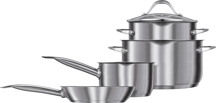 Smile MGK-20 7-piece Cookware Set (16 cm, Frying pan, Stainless steel)