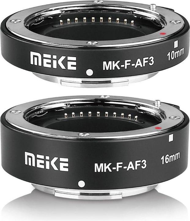 Actual product image Meike Extension Tube Set Fuji (Macro intermediate ring, Fujifilm Fujica-X)