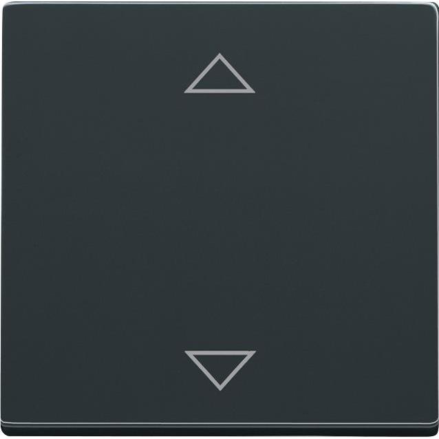 Busch-Jaeger solo Bedienelement für 6430-81-102 Jalousiecontrol II anthrazit, Taster + Schalter, Grau