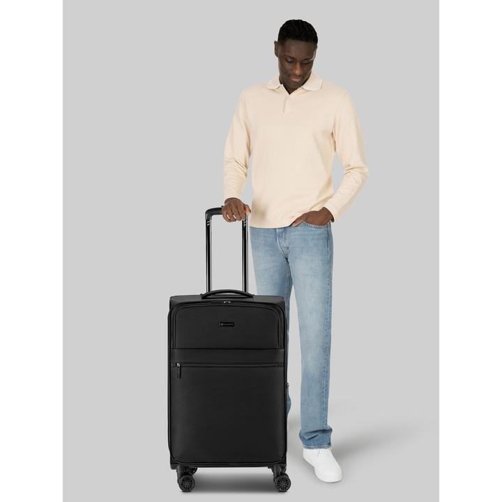 Image du produit Bugatti Valencia Soft 4 Rollen Trolley M 64.5 cm mit Dehnfalte (57 l)