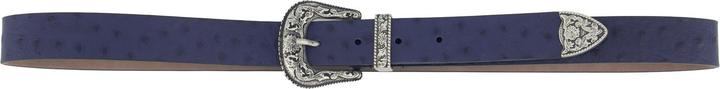 Actual product image Ulla Popken Ledergürtel, Prägung, Western-Stil, Metallspitze (125)