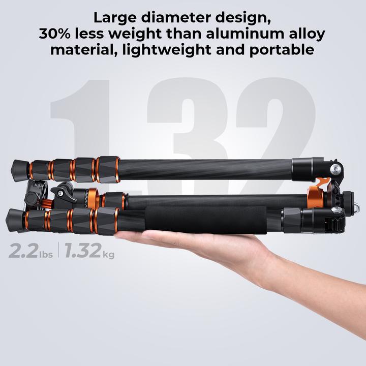 Image du produit K&F Concept Concept Tripod SA255C1 (Carbone)