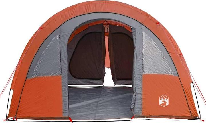 Produktbild vidaXL Campingzelt 4 Personen & Orange 483 x 340 x 193 cm 185T Taft (Tunnelzelt, 12.90 kg, 4 Personen)