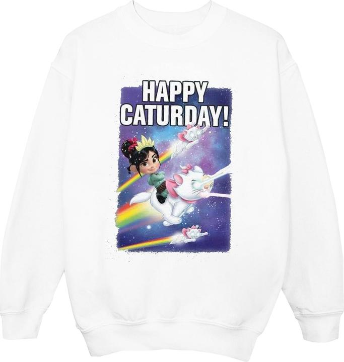 Produktbild Disney Wreck It Ralph Happy Caturday Sweatshirt Mädchen (116)
