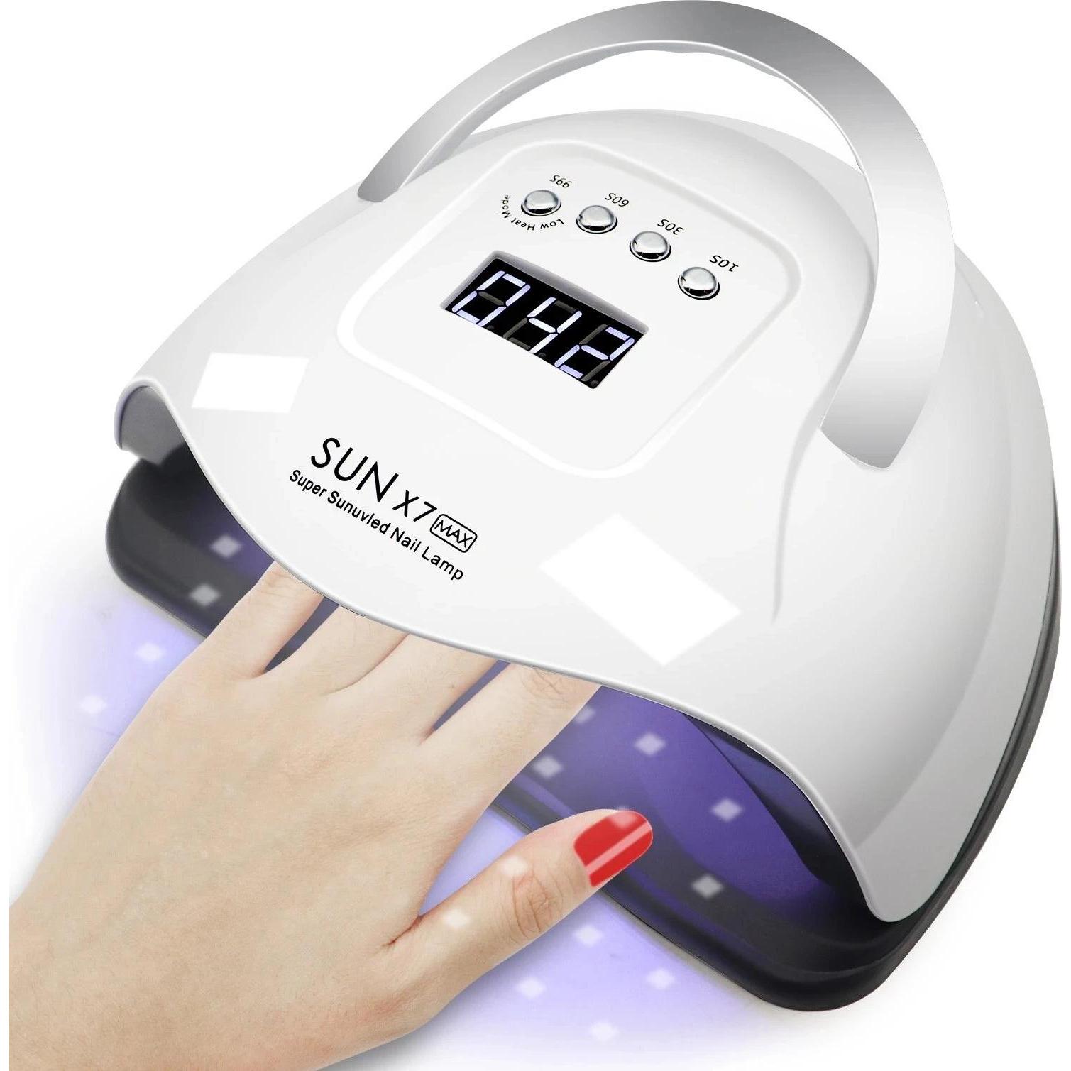 Thumbnail - Extralink, Nagelstyling + Kunstnägel, Lampa Uv LED (White)