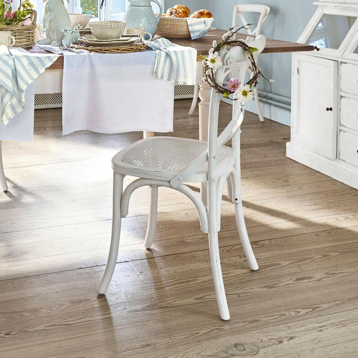 Image du produit Loberon Chaise Kary blanc antique