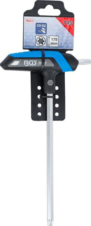 Image du produit BGS Tournevis avec poignée en T | Profil T (pour Torx) | T45 (Section en T)
