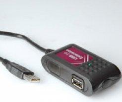 Produktbild Value USB 2.0 Verlängerung schwarz, 2fach 5m (5 m, USB 2.0)