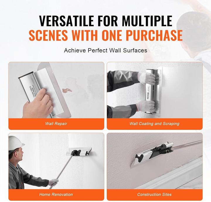 Actual product image Vevor Skimming Blade Set