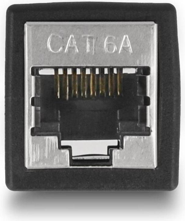 Produktbild Delock Kupplung RJ45 - RJ45, Cat.6A, Schwarz 1 Stück (Netzwerk Kupplung)
