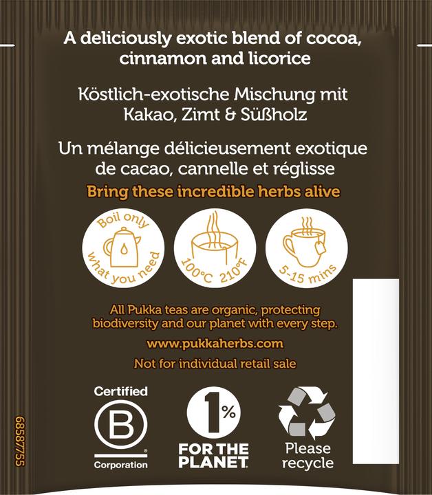 Actual product image Pukka Cocoa Chai (40 g)