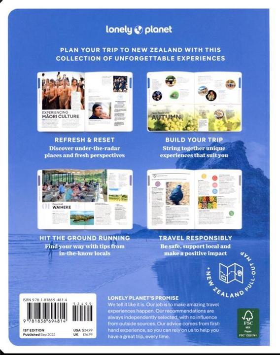 Immagine prodotto New Zealand (Inglese, Il pianeta solitario, 2022)