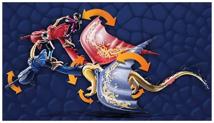 Actual product image Playmobil The Nine Realms - Wu & Wei with Jun (71080, Playmobil Dragons)