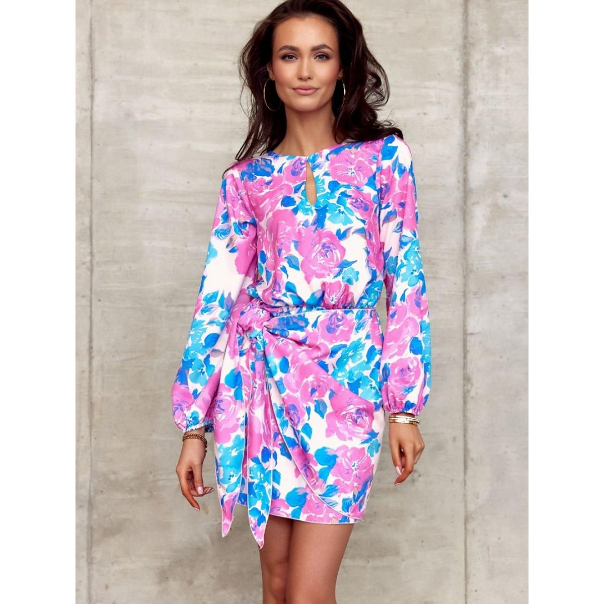 Roco Fashion, Kleider, Alltagskleid, Mehrfarbig, (36)