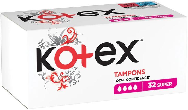 Produktbild Kotex Super 32 Tampons (32x)