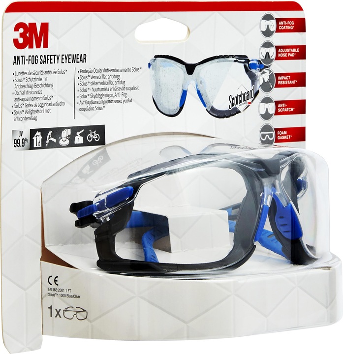 Actual product image 3M Safety goggles