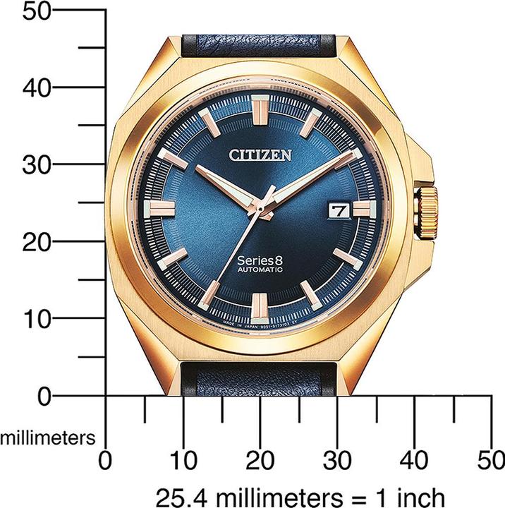 Actual product image Citizen NB6012-18L Series 8 Automatic Men's Watch 40mm 10ATM (Analogue wristwatch, 40 mm)