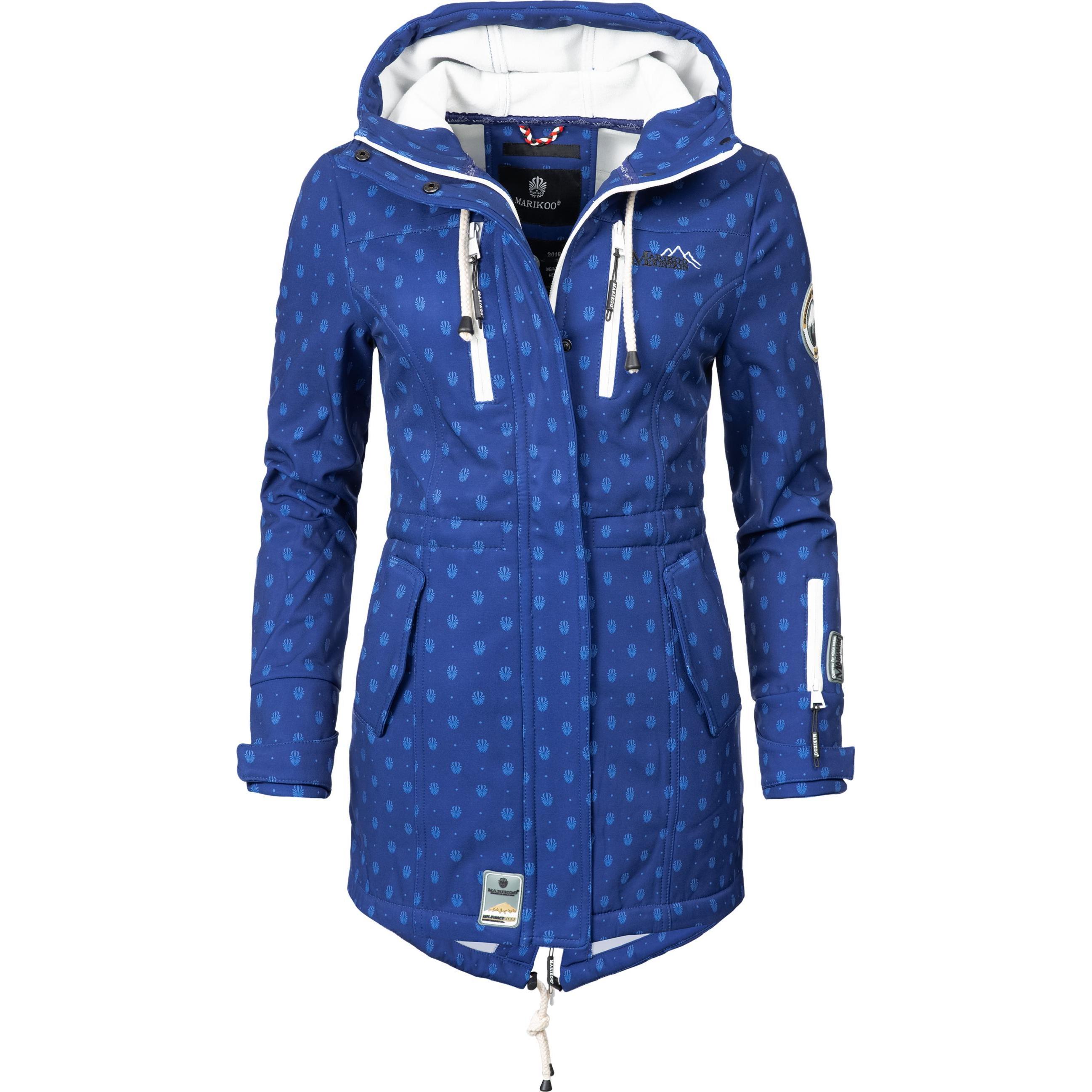 Marikoo, Damen, Jacke, Zimtzicke (XXL), Blau, XXL