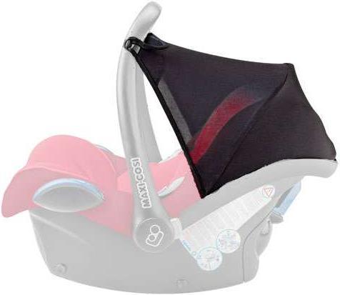 Produktbild Maxi-Cosi CabrioFix Sonnenverdeck Black